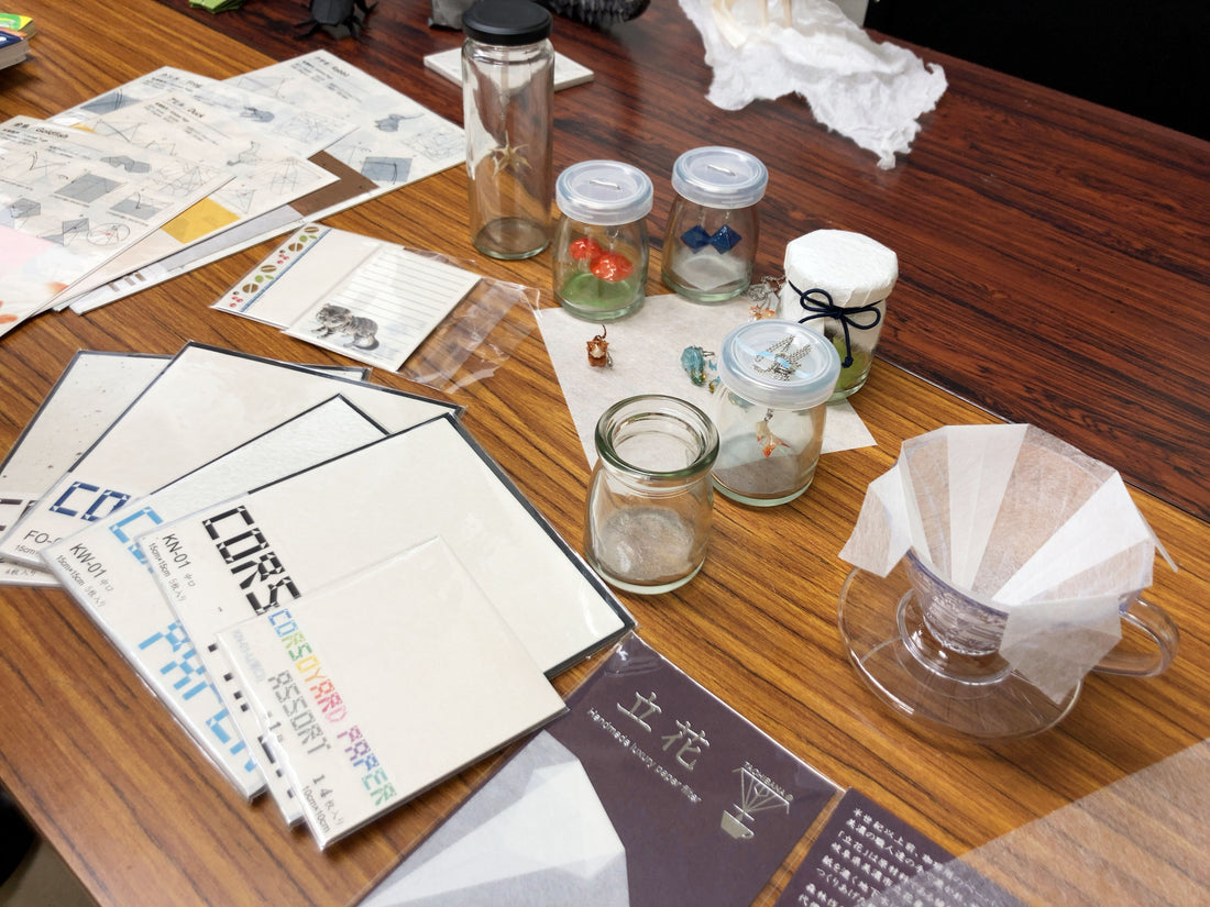 手漉き和紙製造工房「Corsoyard」の講習会に参加しました!