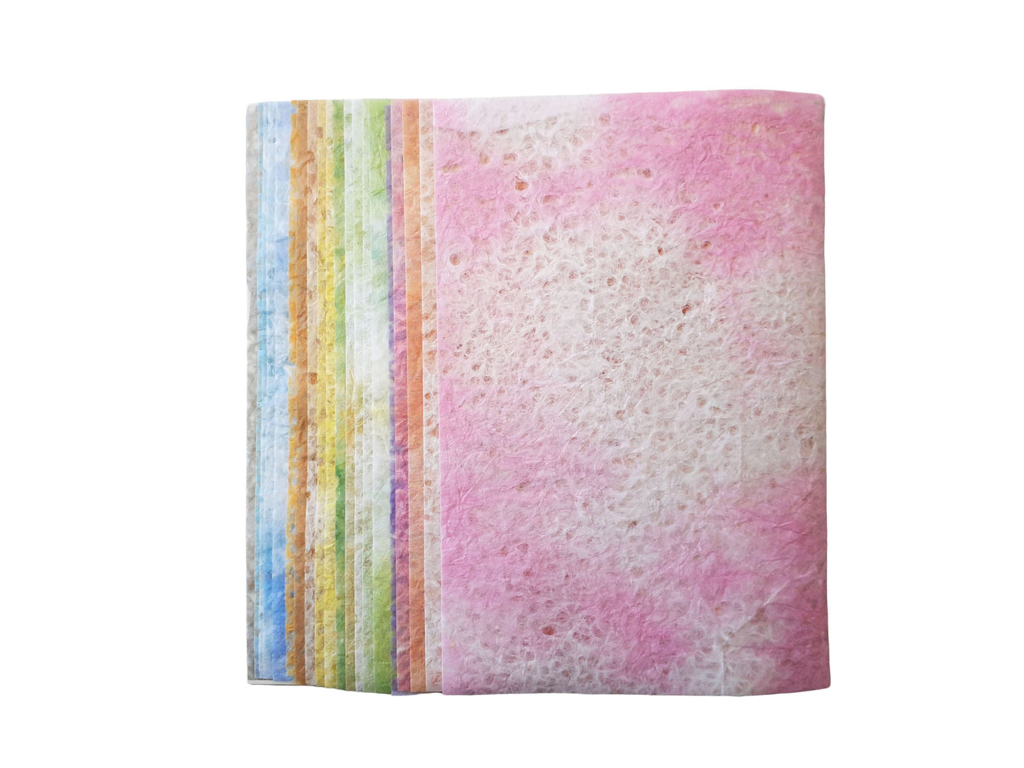 春雨紙揉み染 20色セット<楮使用>