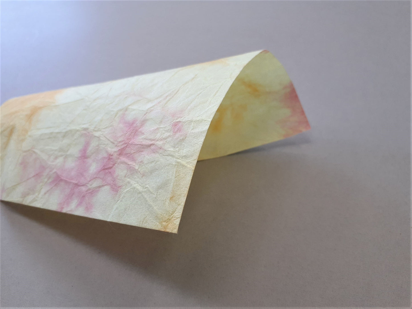 もみ染め和紙 20色セット 15×15cm <楮使用>