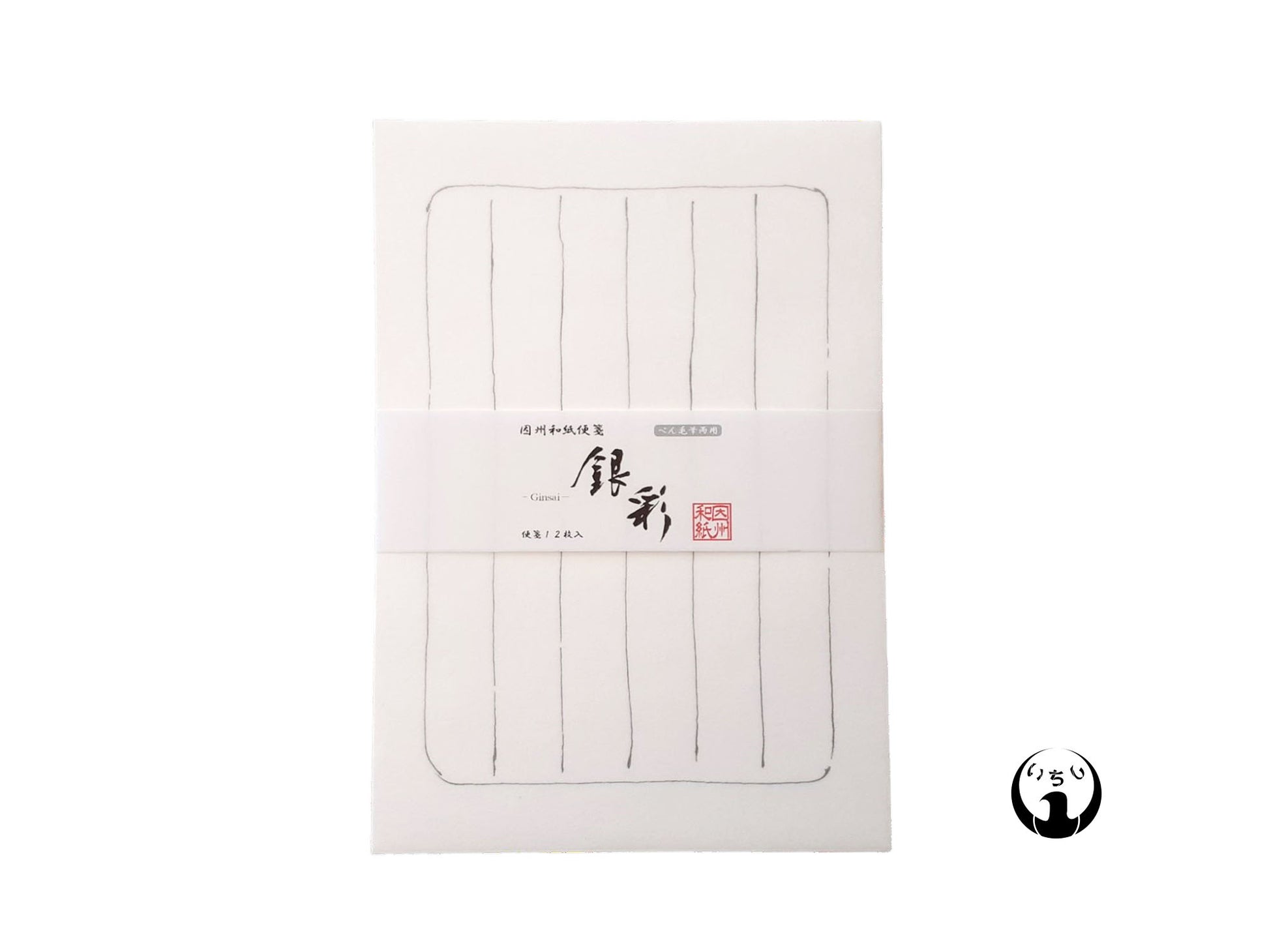 因州 和紙 便箋 銀彩
