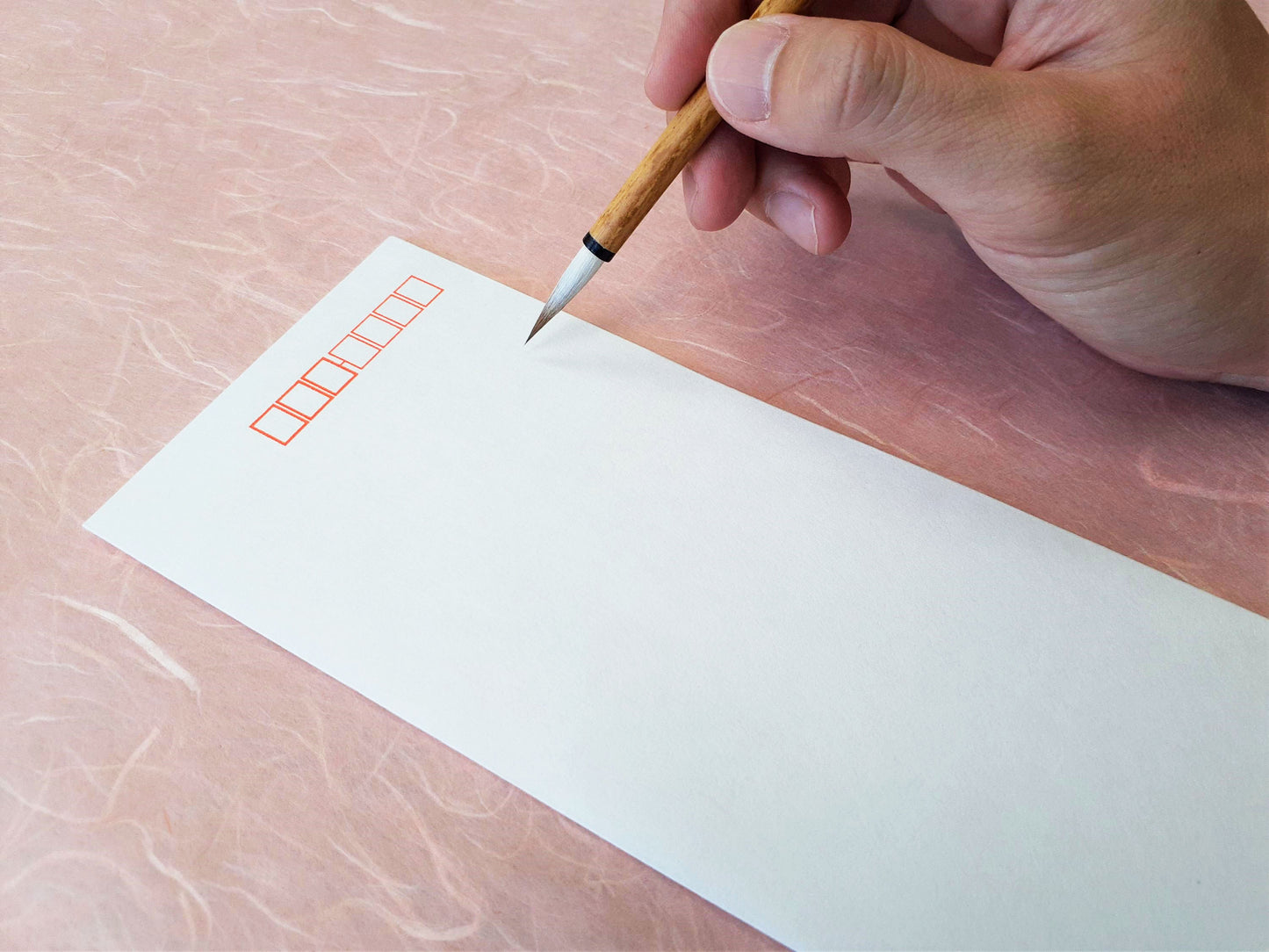 因州和紙封筒 <青谷産・麻使用>