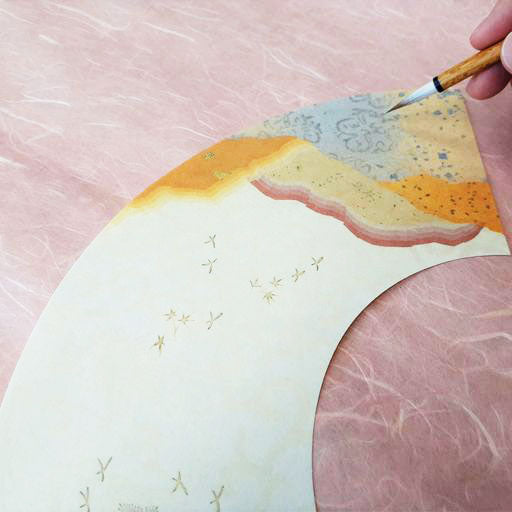 破り継料紙 優美 扇面(小)